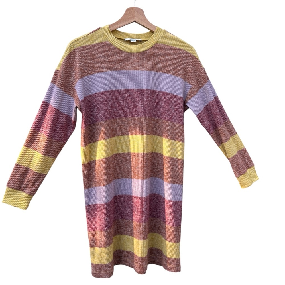 American Eagle AEO Sweater Dress Stripes 90s Boho Womens Medium M